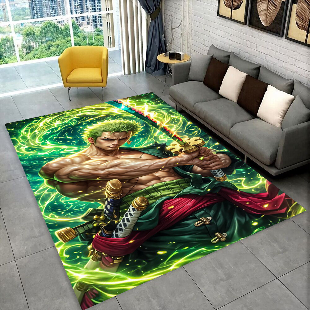 Home Decor Online Game - 3D One P-Piece Cartoon Anime Carpet