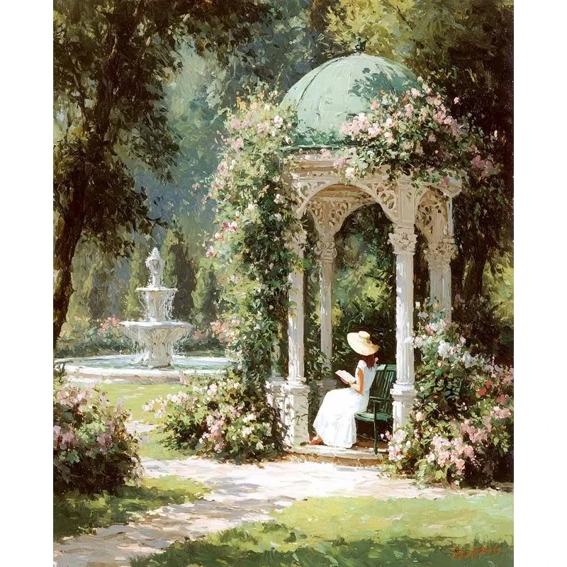 Home Decor Garden Ideas - Jigsaw Puzzle for Adults 500/1000/1200/2000PCS Flower