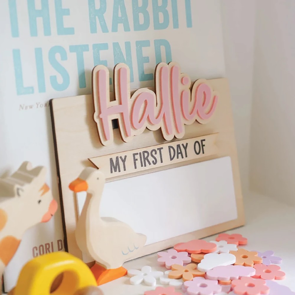 Home Decor Happy - 1Pc Custom First and Last Day