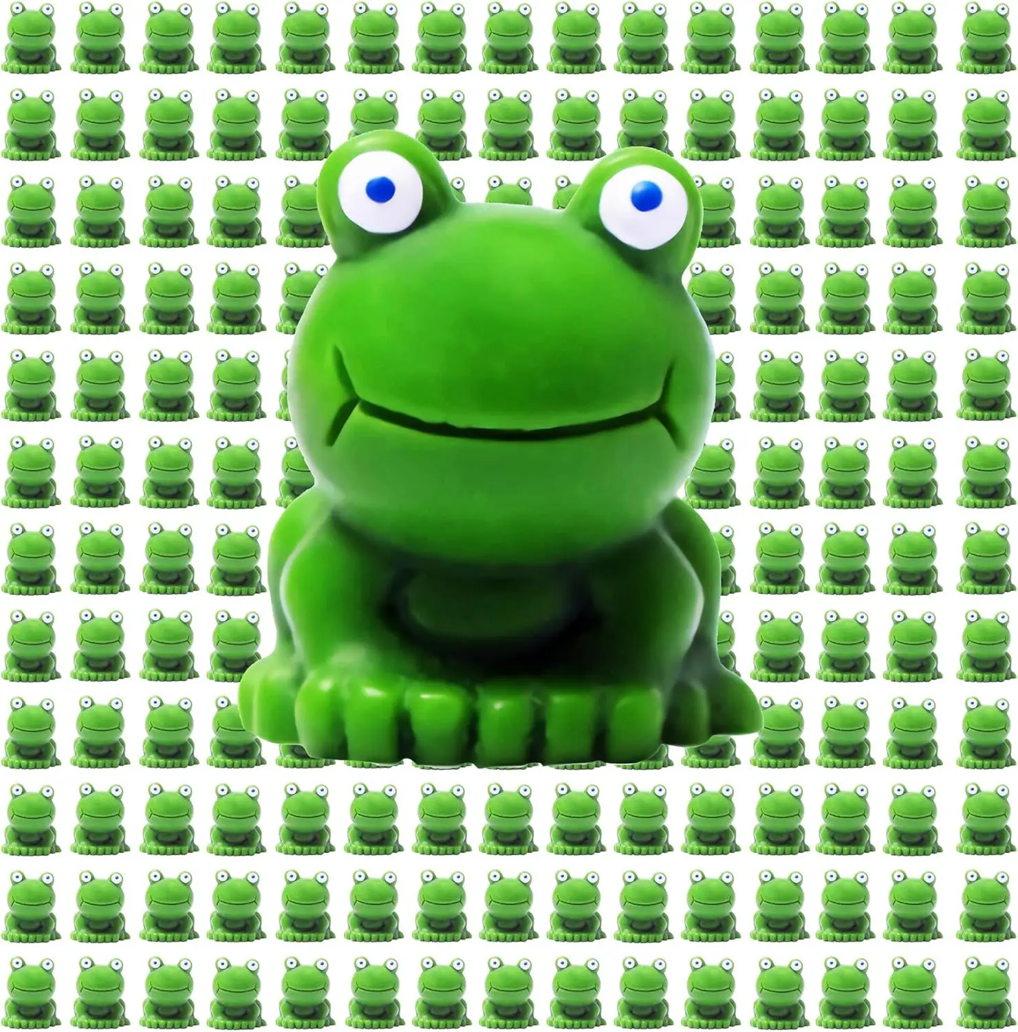 Home Decor On Sale - 200/100Pc Mini Resin Frogs Green Tiny