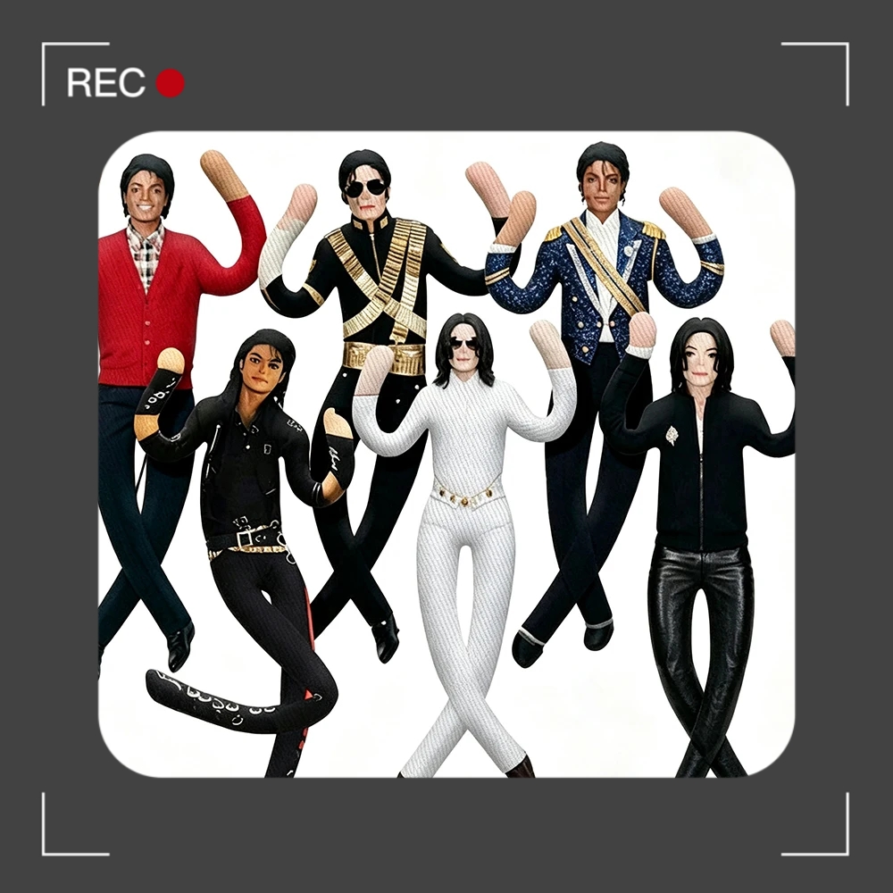 Home Decor Trends - Michael Jackson Plush Cosplay Prop Doll