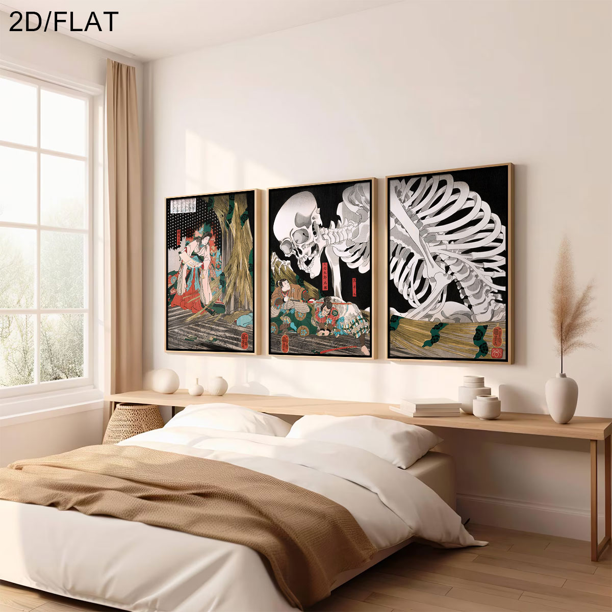 3pcs Retro Japanese Takiyasha  - Home Decor Trends recension och pris