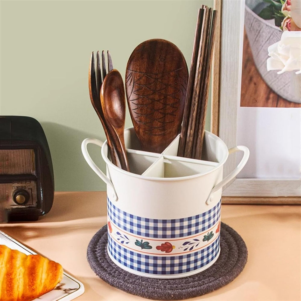 Retro Tableware Storage Bucket - Home Decor Retro recension och pris
