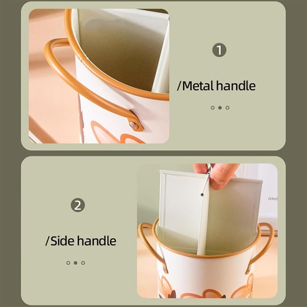 Retro Tableware Storage Bucket - Home Decor Retro recension och pris