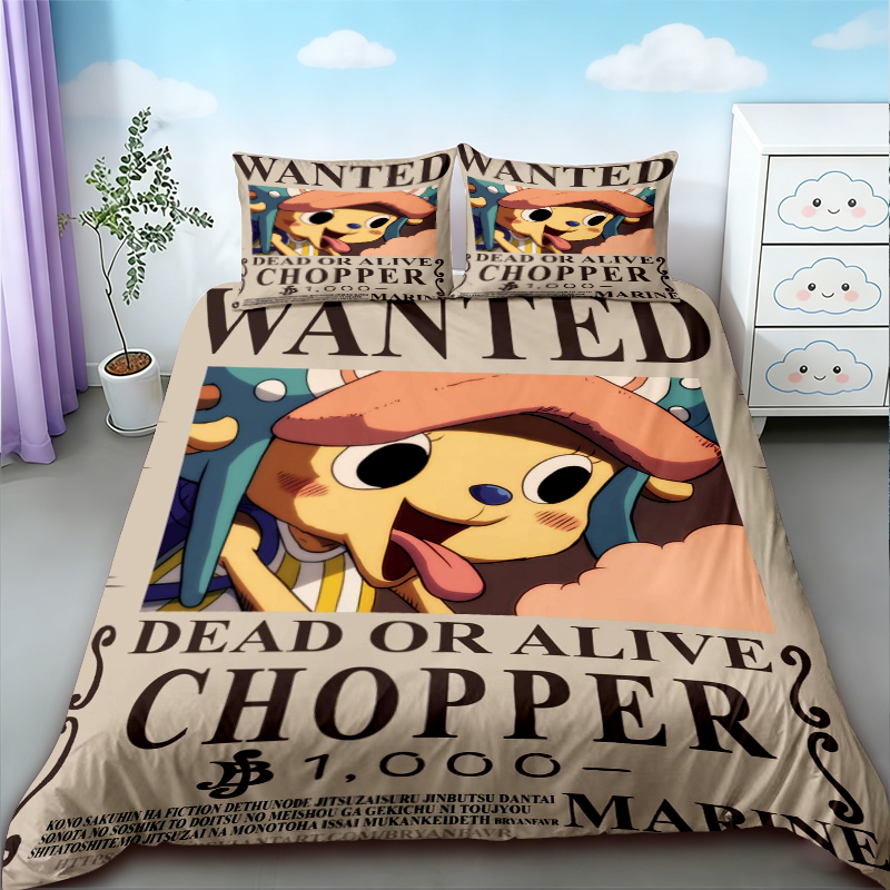 Luffy 3pcs Duvet Cover Set One - Home Decor Tv recension och pris