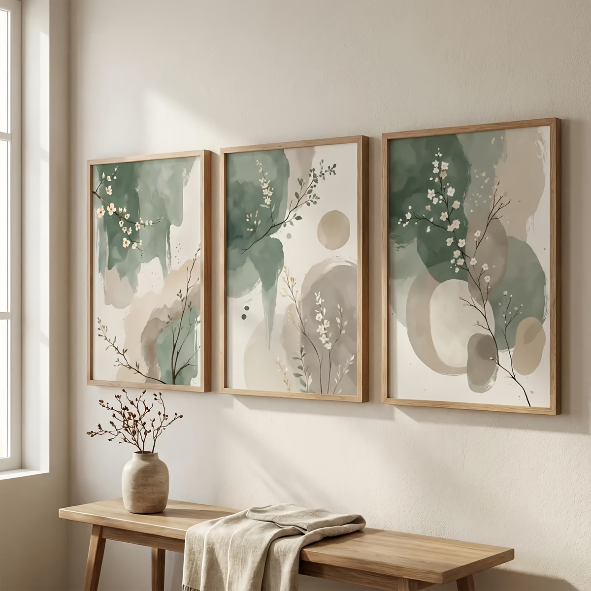 3pcs Japanese-Style Plant Canv - Home Decor Trends recension och pris