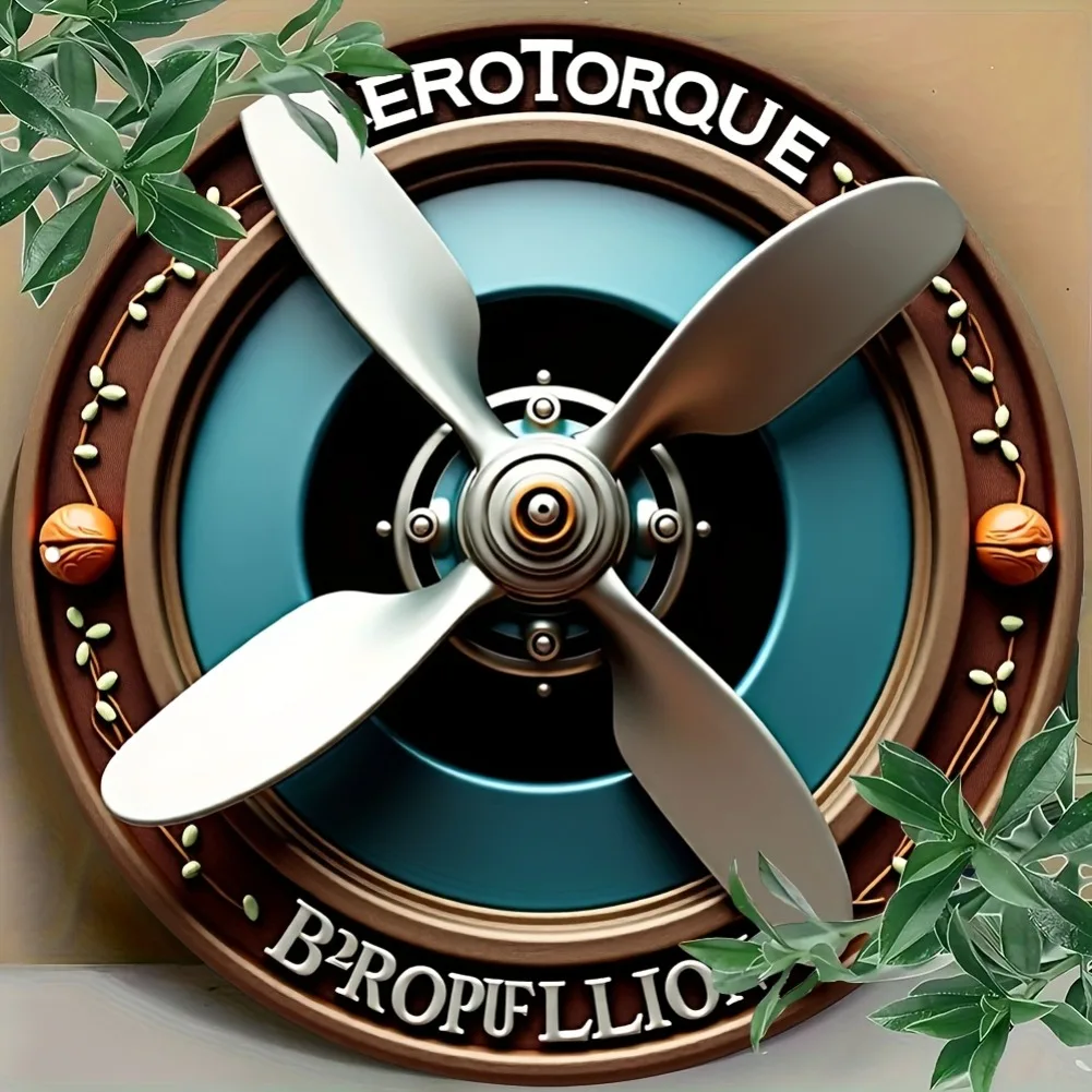 Vintage Airplane Propeller 2D  - Home Decor Trends recension och pris