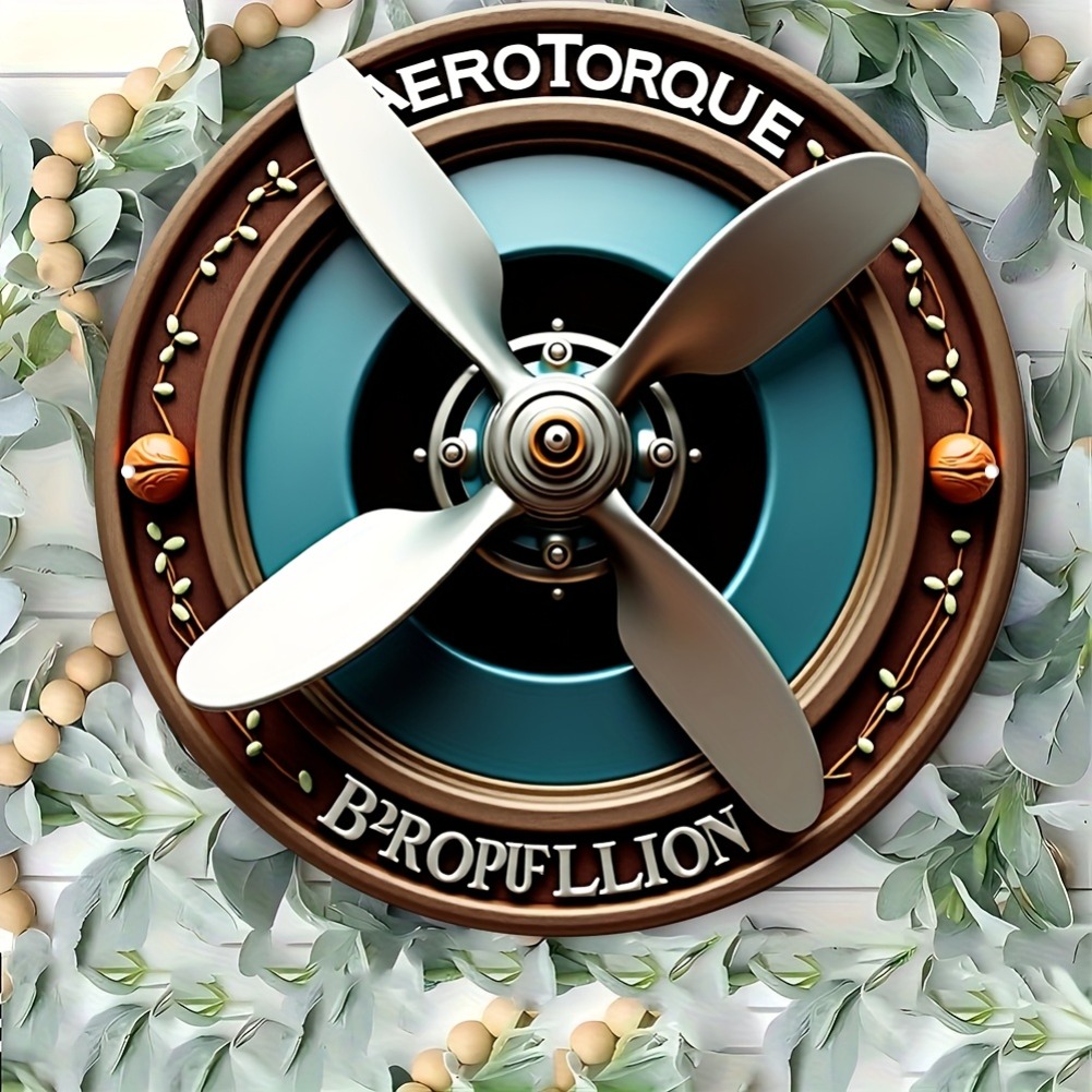 Vintage Airplane Propeller 2D  - Home Decor Trends recension och pris