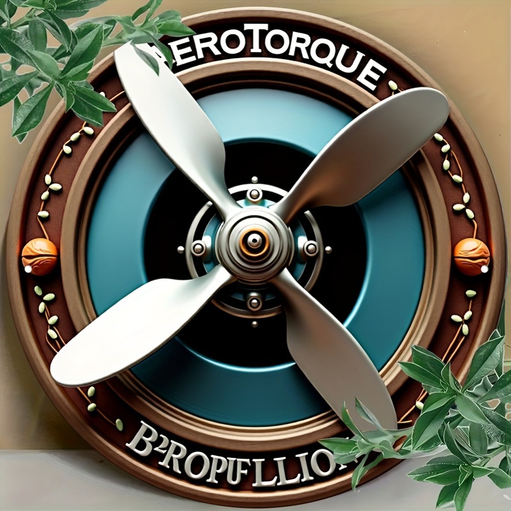 Vintage Airplane Propeller 2D  - Home Decor Trends recension och pris