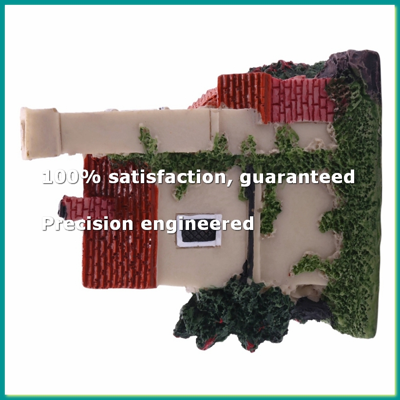 Cute Mini Resin House Miniatur - Home Decor Garden recension och pris