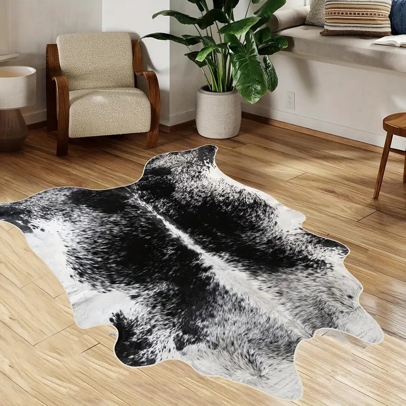 Artificial Cowhide Carpets for - Cowhide Rug Faux recension och pris