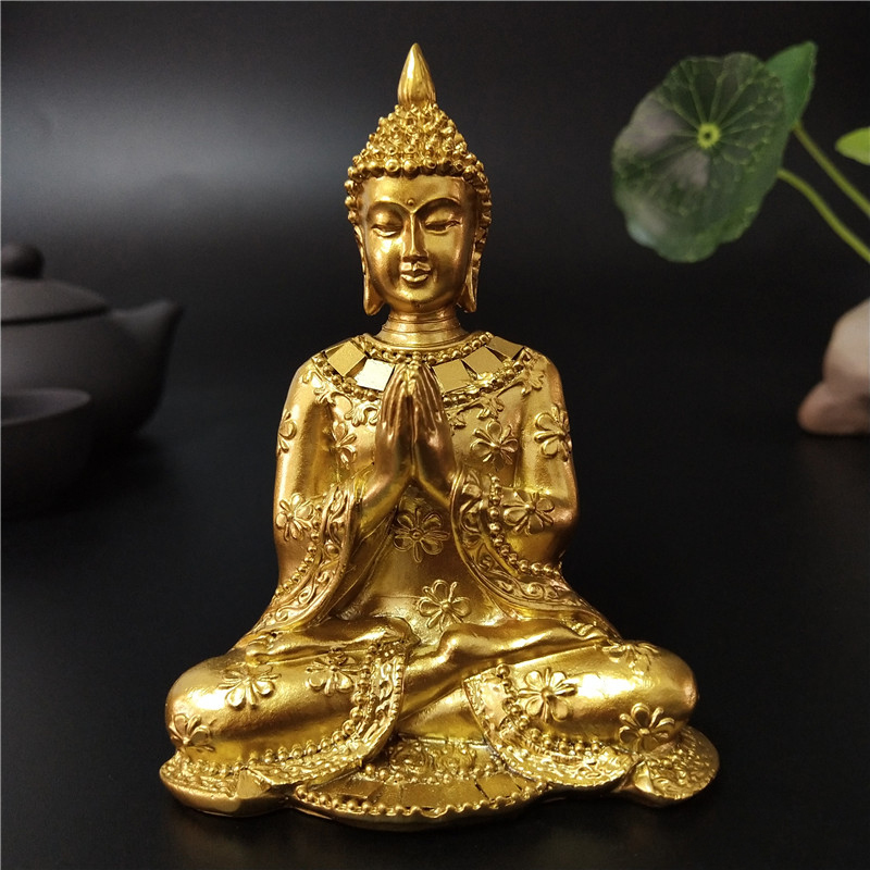 Golden Thailand Buddha Statue  - Home Decor On Sale recension och pris