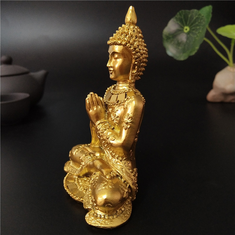 Golden Thailand Buddha Statue  - Home Decor On Sale recension och pris
