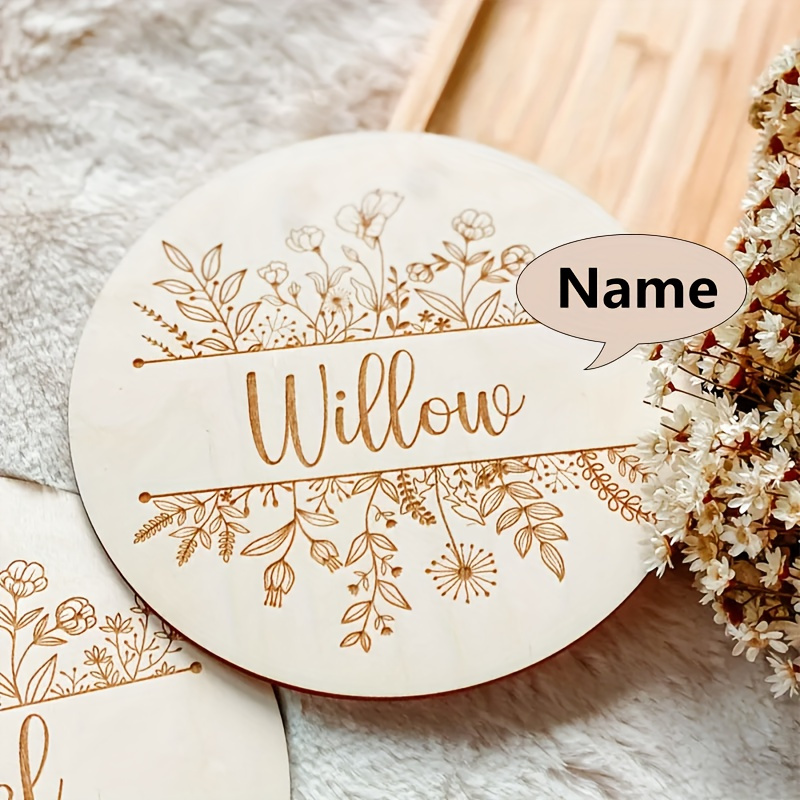 Personalized Floral Engraved N - Home Decor Halloween recension och pris