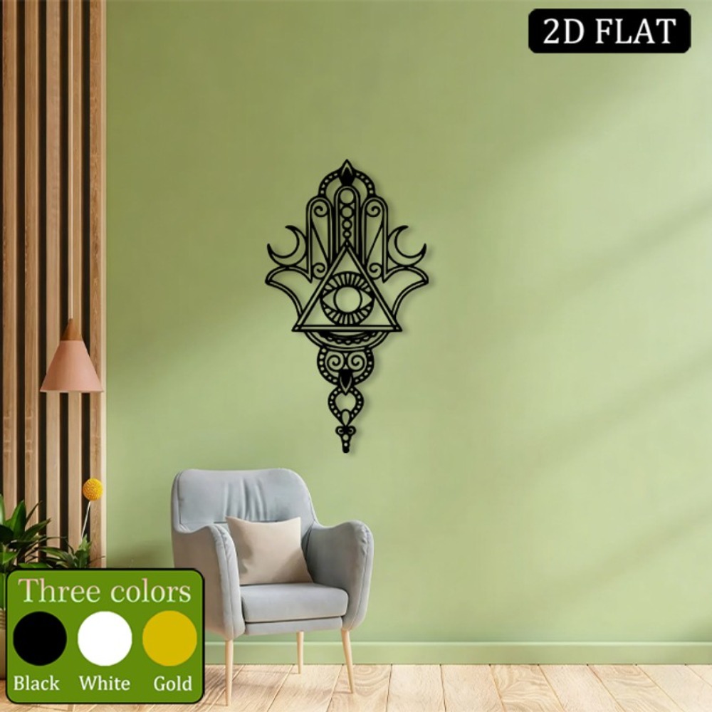 CIFBUY Iron Wall Art Hamsa Evi - Home Decor Free recension och pris