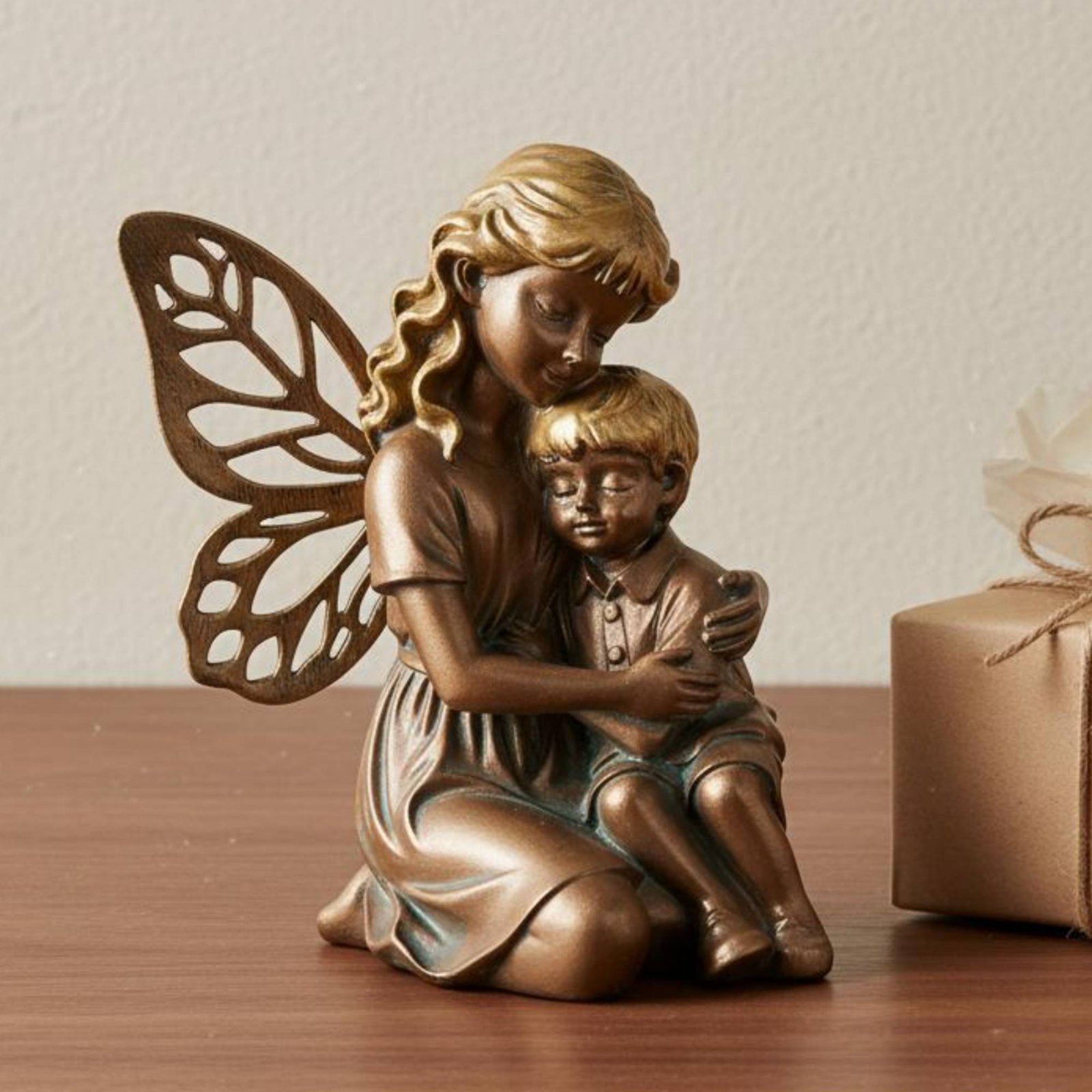 Copper Color Fairy Ornament Lu - Home Decor Garden Ideas recension och pris