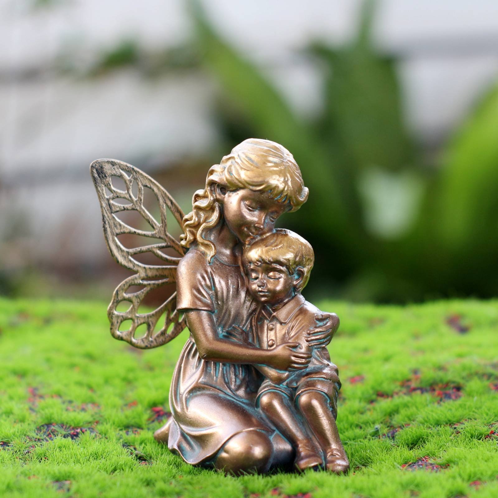 Copper Color Fairy Ornament Lu - Home Decor Garden Ideas recension och pris