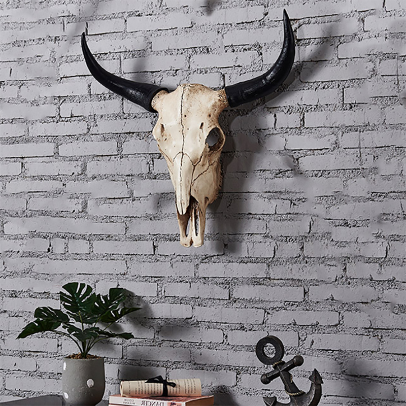 Artificial Cow Skull Sheep Sku - Home Decor On Sale recension och pris