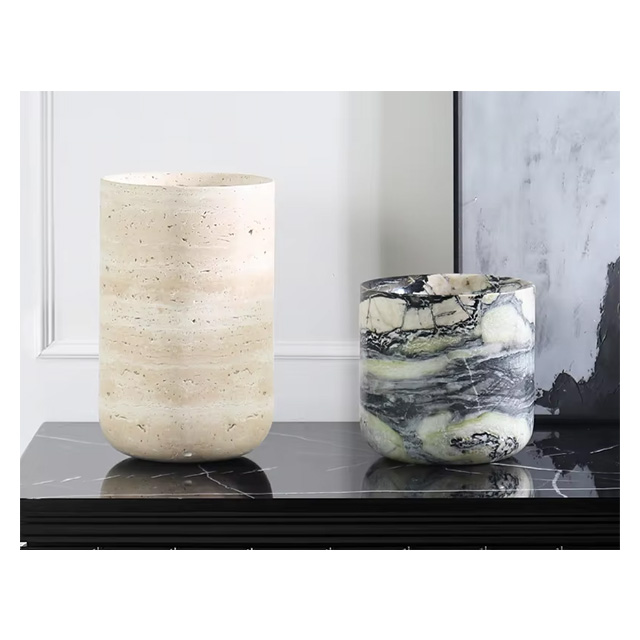 Customized Natural Marble Vase - Home Decor Vase recension och pris