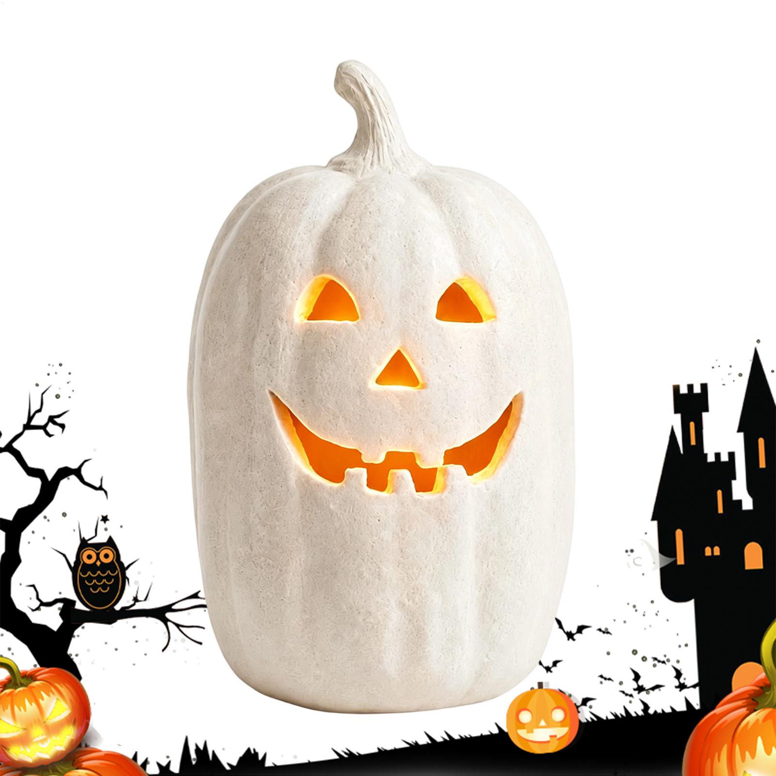 Spooky Pumpkin Lanterns Pumpki - Home Decor Halloween recension och pris