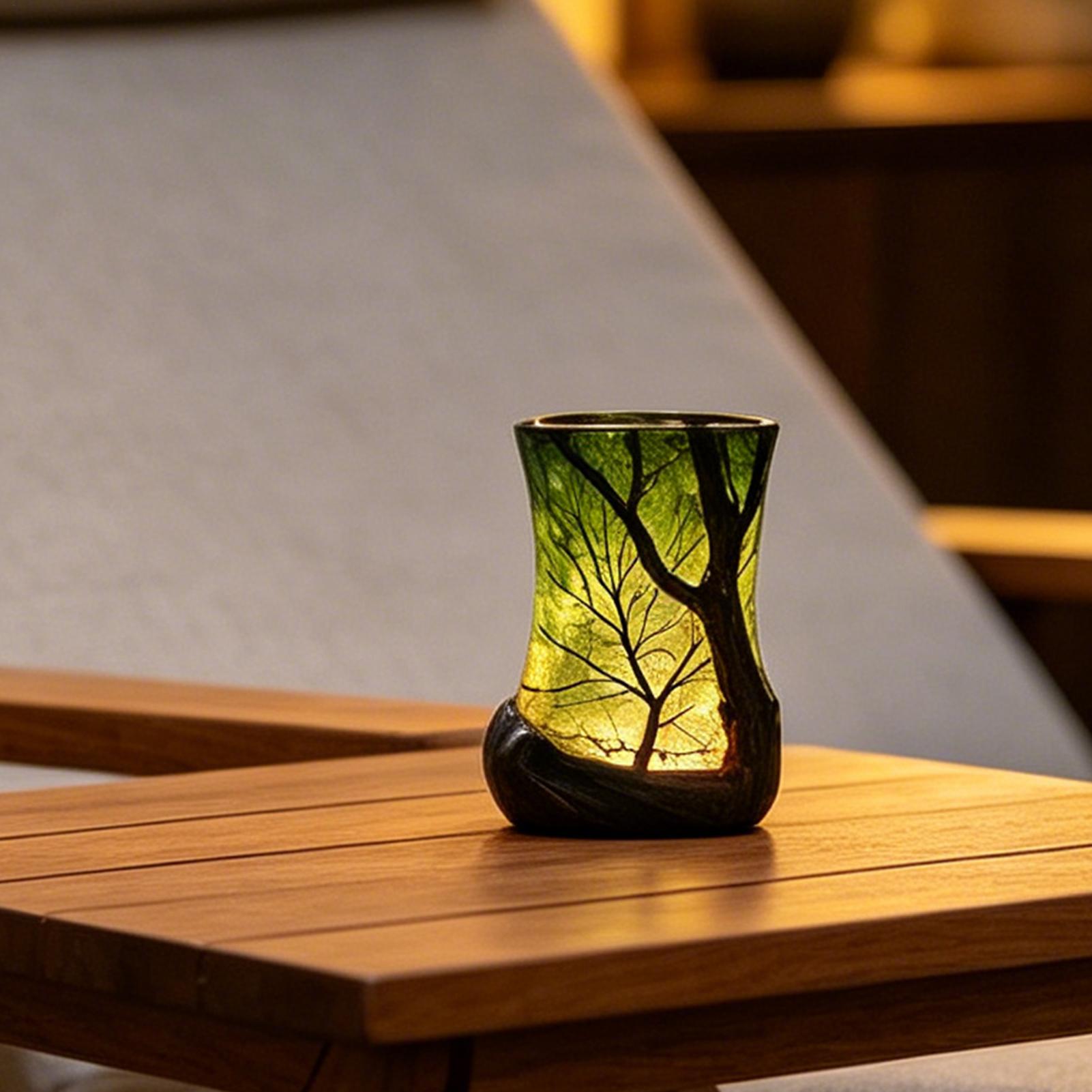 Bedside Table Lamp Forest Nigh - Home Decor Lighting recension och pris