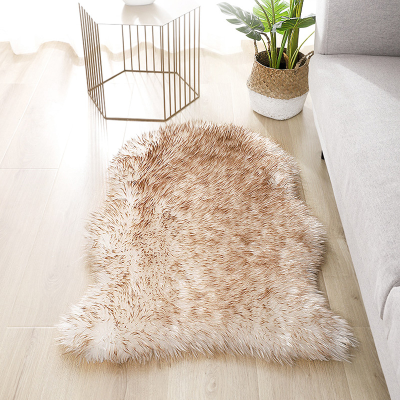 Soft Fur Artificial Sheepskin  - Cowhide Rug Faux recension och pris