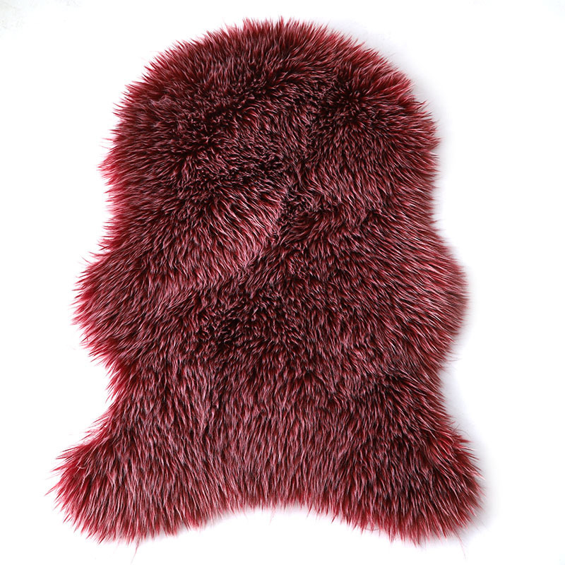 Soft Fur Artificial Sheepskin  - Cowhide Rug Faux recension och pris