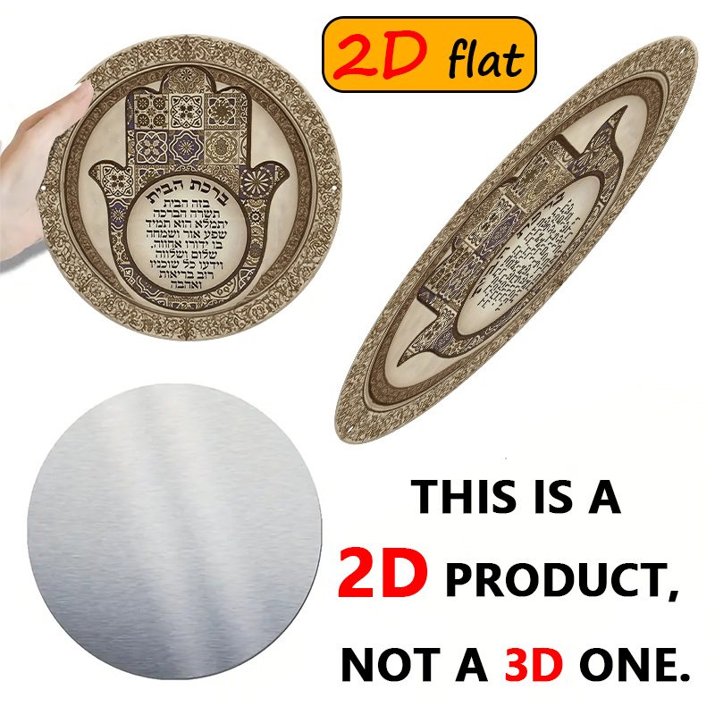 CIFBUY Exotic Hamsa Hand Alumi - Home Decor Free recension och pris