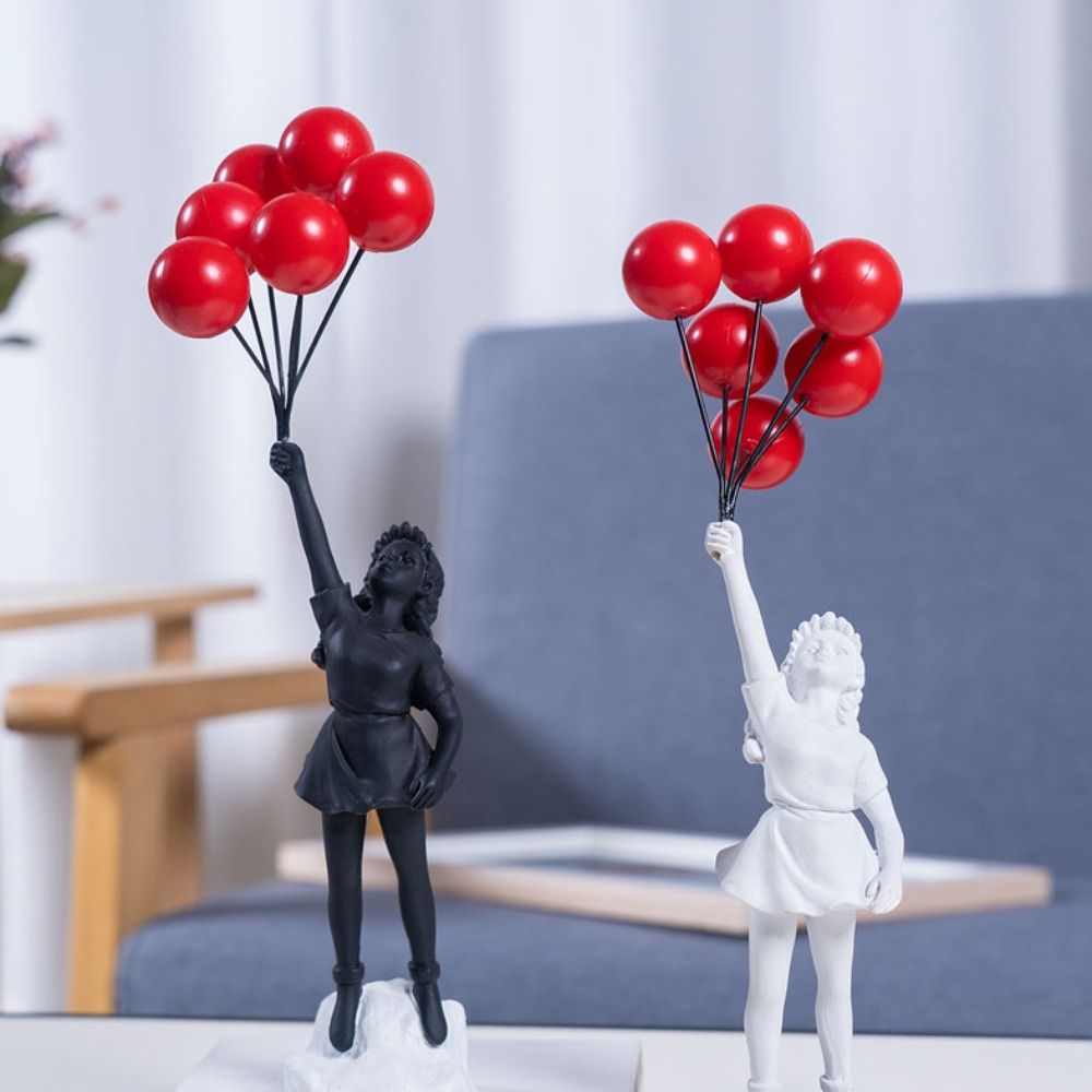 Resin Banksy Figurines for Int - Home Decor On Sale recension och pris