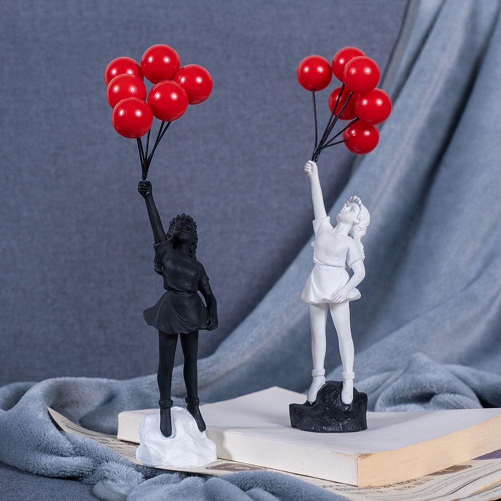 Resin Banksy Figurines for Int - Home Decor On Sale recension och pris