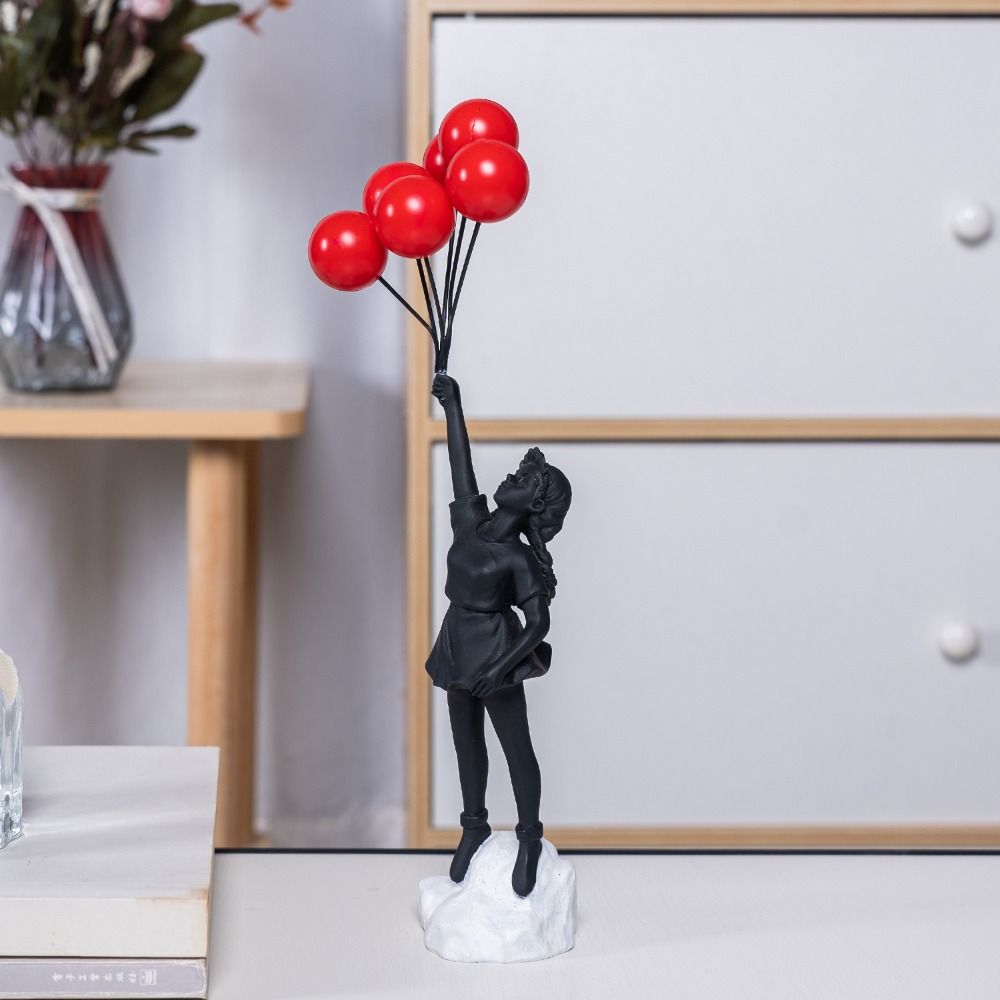 Resin Banksy Figurines for Int - Home Decor On Sale recension och pris