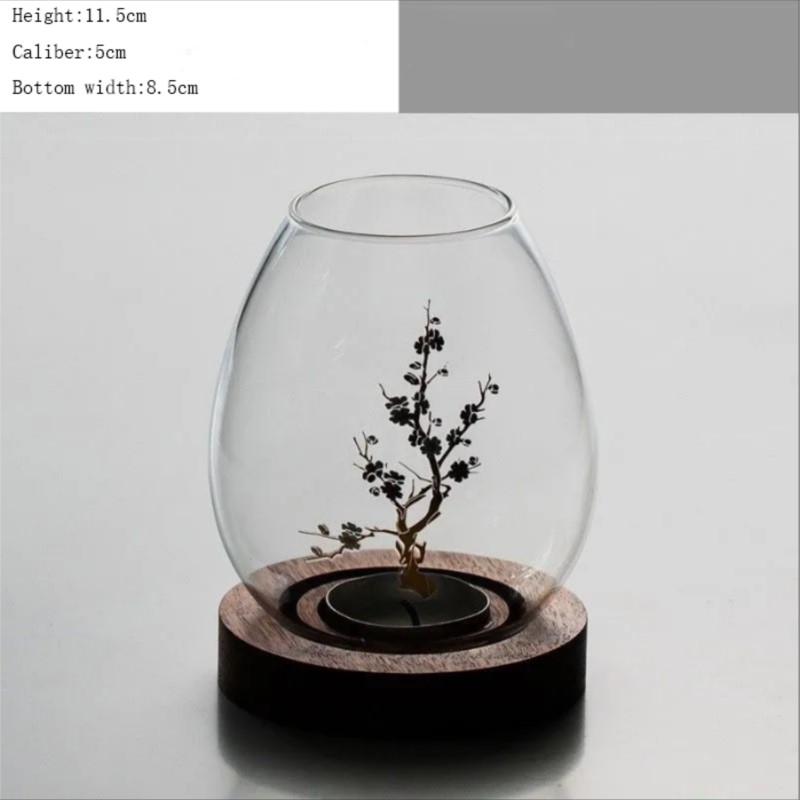 Chinese Style Transparent Glas - Home Decor Zen recension och pris
