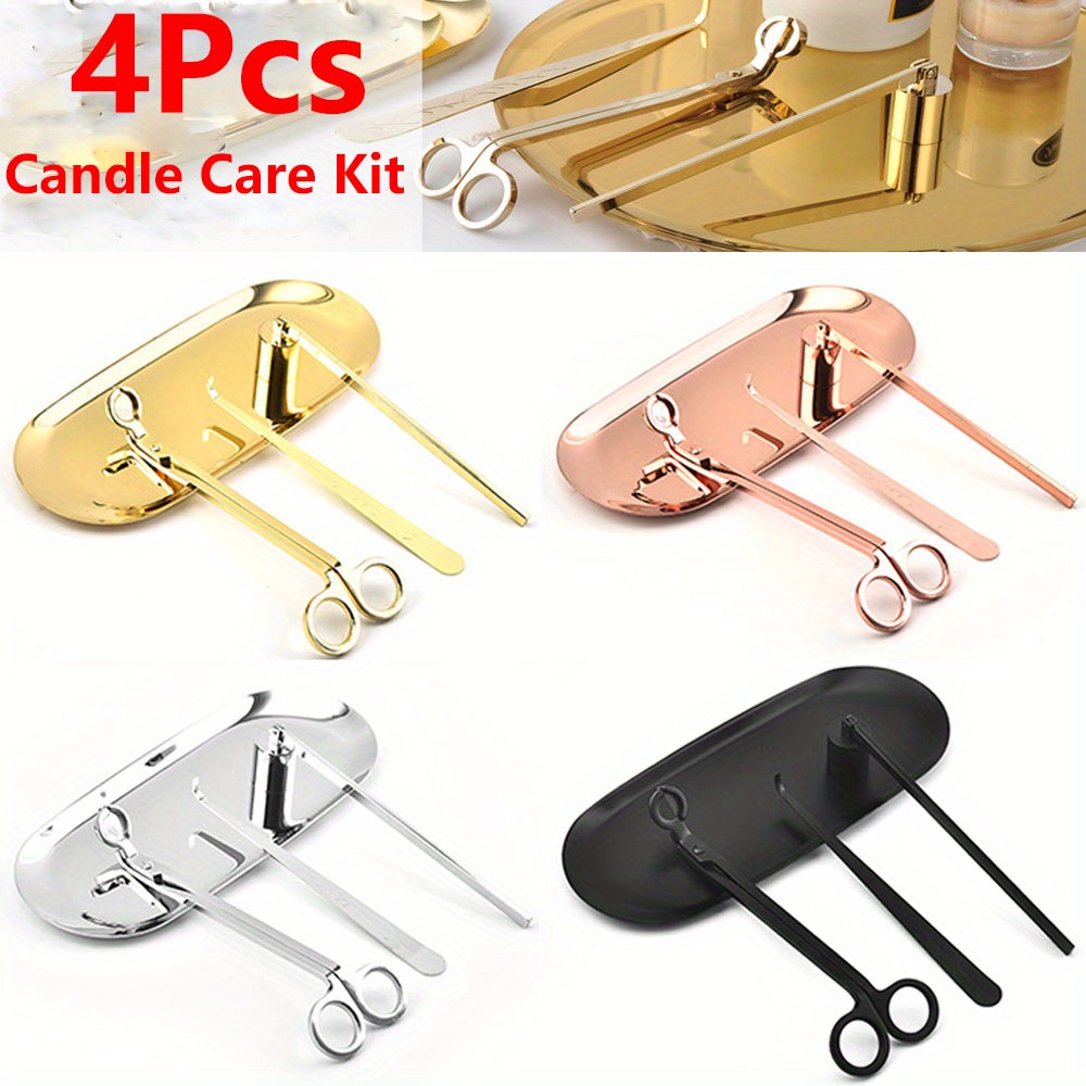 4pcs/set Luxury Candle Care Ki - Home Decor Zen recension och pris