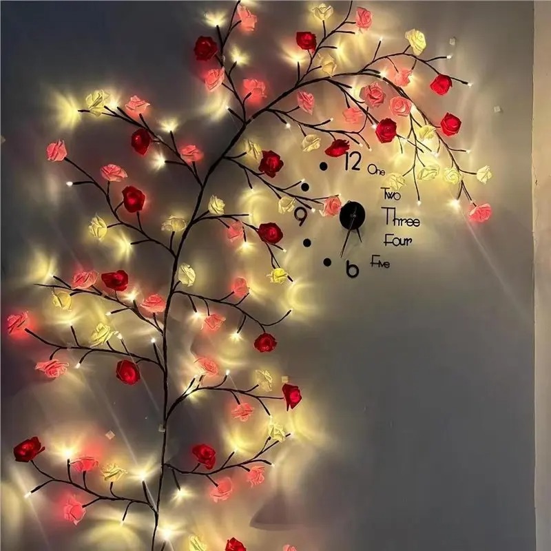 DIY Maple Leaf Rose Pendant US - Home Decor Lighting recension och pris