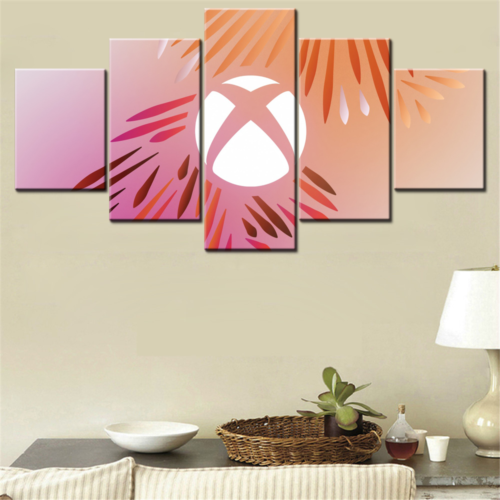 5 Pieces Canvas Wall Arts Post - Home Decor Xbox Games recension och pris