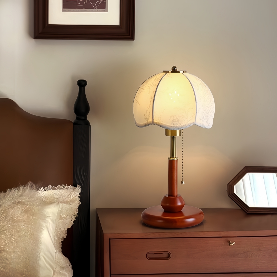 Vintage Scalloped Dome Table L - Home Decor Retro recension och pris