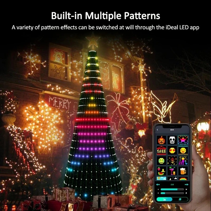 Christmas Star Tree Lights RGB - Home Decor Lighting recension och pris