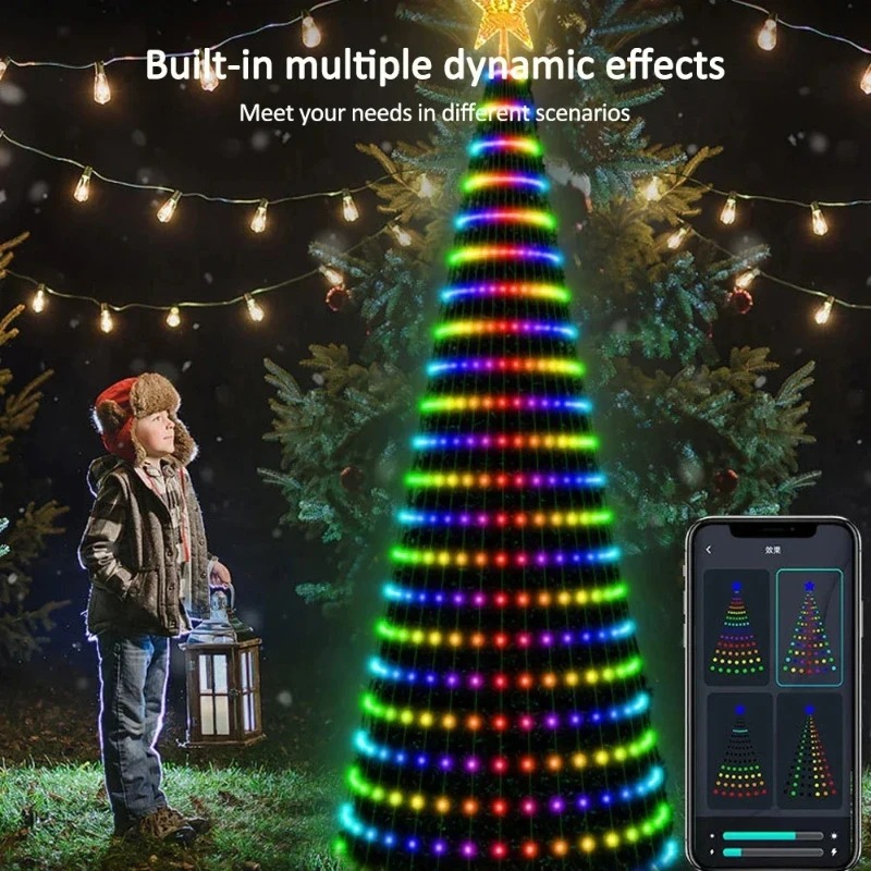 Christmas Star Tree Lights RGB - Home Decor Lighting recension och pris