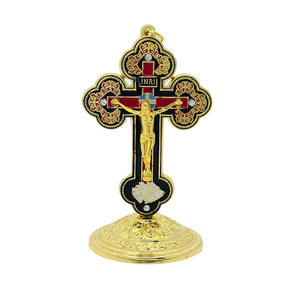 New2026 Catholic Standing Cruc - Home Decor Happy recension och pris