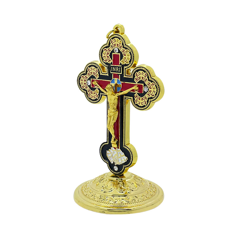 New2026 Catholic Standing Cruc - Home Decor Happy recension och pris