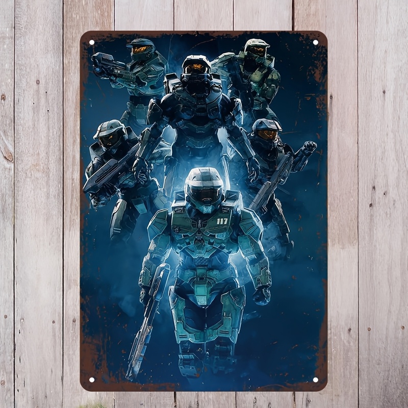 Halo-Inspired Metal Wall Art S - Home Decor Trends recension och pris
