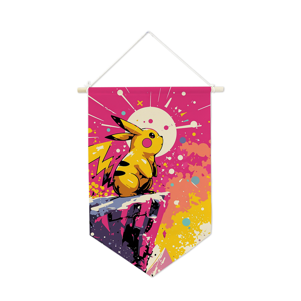 Pokemons Hanging Cloth Anime P - Home Decor Wall Pictures recension och pris
