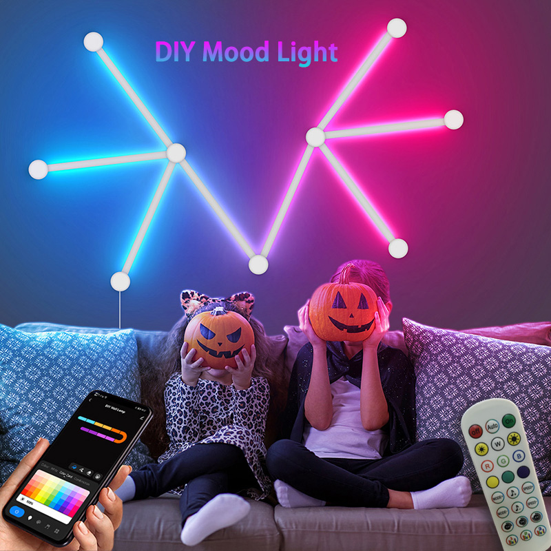 Smart RGB Wall Lamp, Bluetooth - Home Decor Tv recension och pris