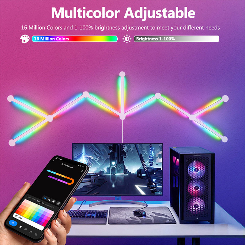 Smart RGB Wall Lamp, Bluetooth - Home Decor Tv recension och pris