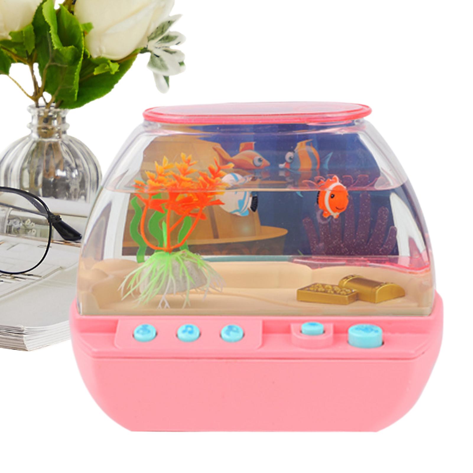 Toy Fish Tank Home Decoration  - Home Decor Lighting recension och pris