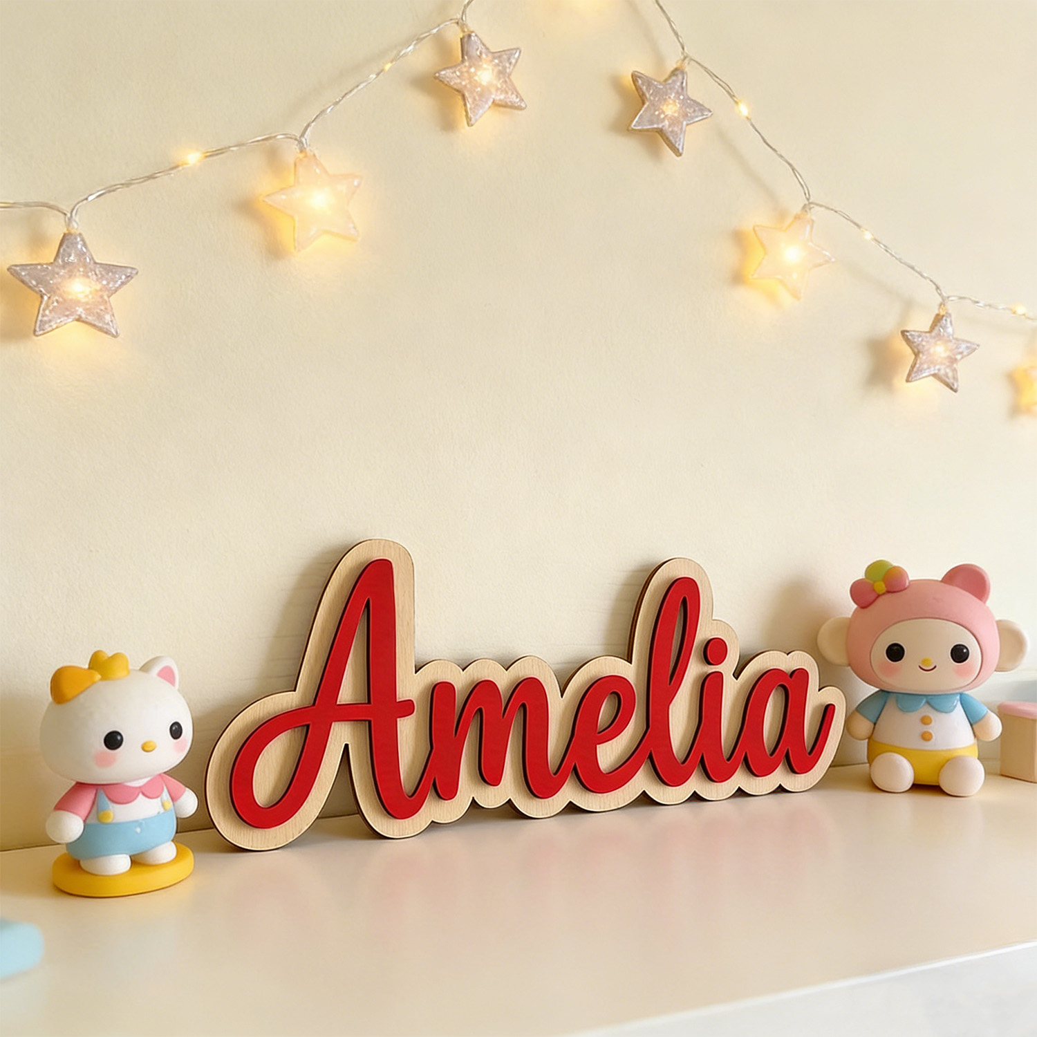 1pc Customized Double-layer Wo - Home Decor Halloween recension och pris