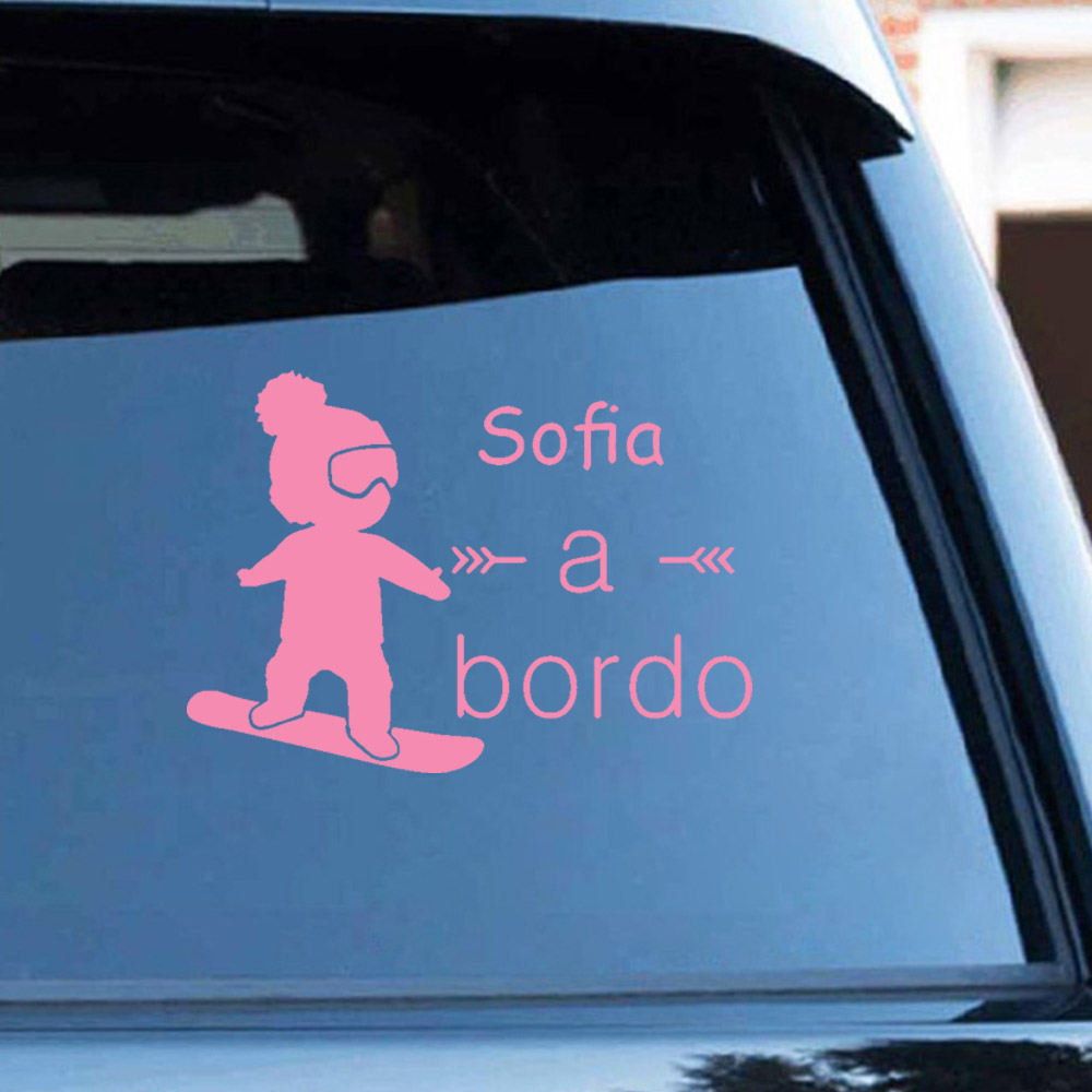 1pc Vinyl baby a bordo colorfu - Home Decor Sticker recension och pris