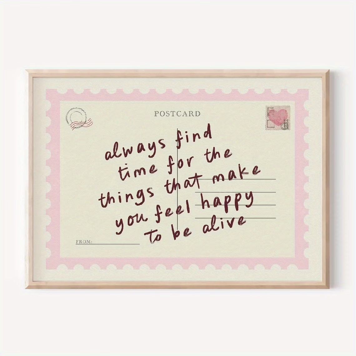 Retro Postcards That Encourage - Home Decor Retro recension och pris