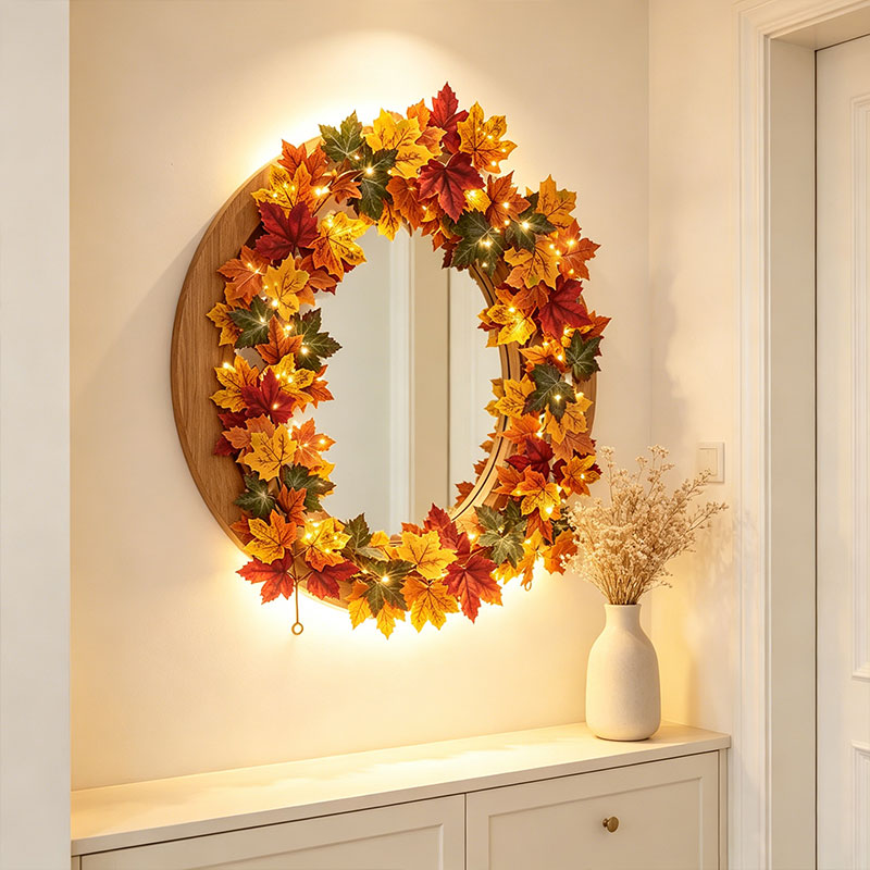 Fall Maple Leaf Garland with L - Home Decor Fallout 4 recension och pris