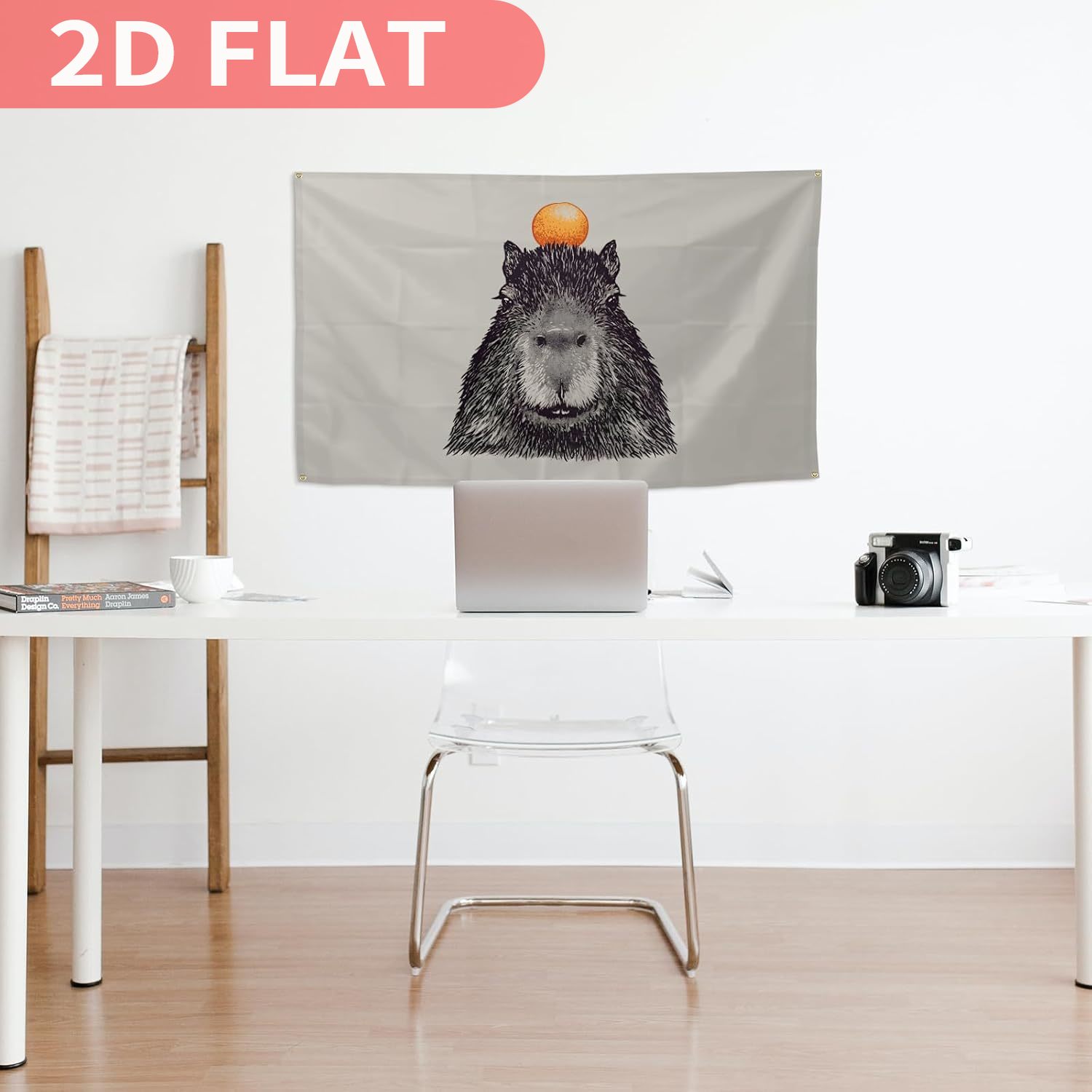 1pc Capybara Tapestries, Wall  - Aesthetic Tapestry recension och pris